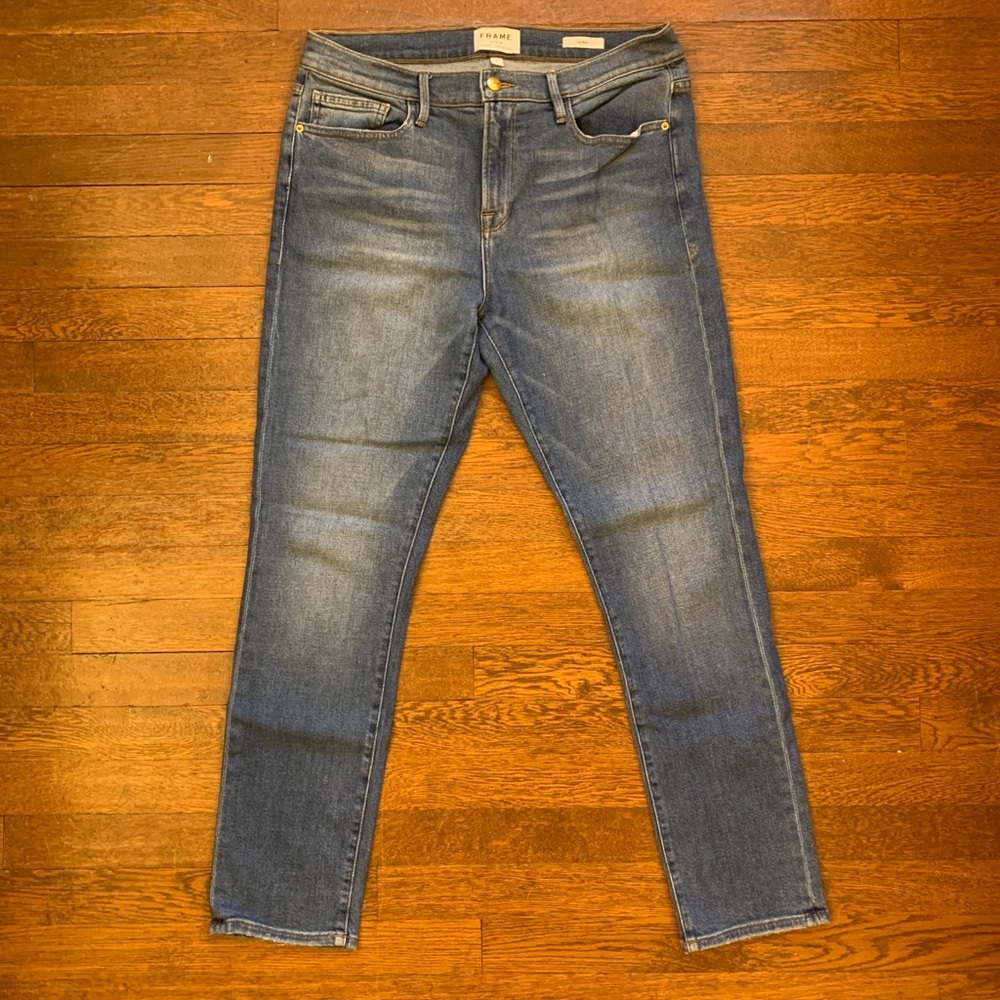 Frame Denim Le Boy Jeans size 31 color Inhuist